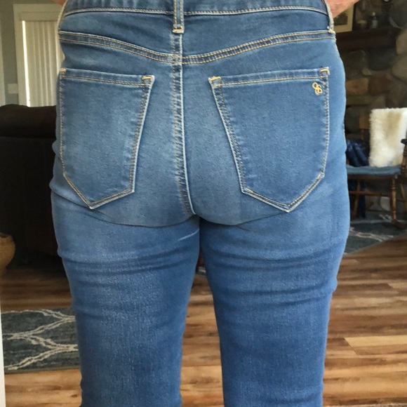 Curvy HIGH RISE SKINNY Jeans sz10/30 run small=sz6 - Picture 9 of 9